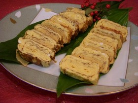 お正月簡単おせち料理♪だし巻き卵